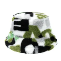 Unisex Hip-hop Retro Streetwear Letter Printing Wide Eaves Bucket Hat sku image 7