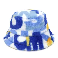 Unisex Hip-hop Retro Streetwear Letter Printing Wide Eaves Bucket Hat sku image 6