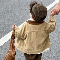 Children Unisex Basic Solid Color Jacquard Wool Cap main image 5