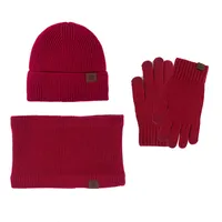 Women's Simple Style Solid Color Polyester Acrylic 3 Pieces Set sku image 8