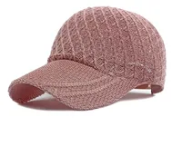 Women's Basic Lingge Curved Eaves Baseball Cap sku image 2