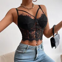 Women's Camisole Tank Tops Sexy Solid Color main image 2