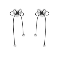 1 Pair Korean Style Heart Shape Alloy Drop Earrings main image 2