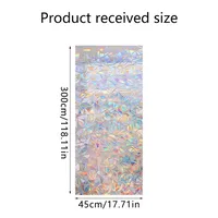 Vacation Printing Rainbow Pvc Wall Sticker Wall Art sku image 3