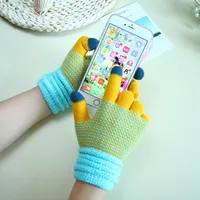 Women's Elegant Streetwear Color Block Gloves 1 Set main image 2