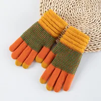Women's Elegant Streetwear Color Block Gloves 1 Set sku image 2