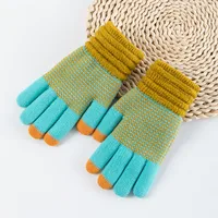 Women's Elegant Streetwear Color Block Gloves 1 Set sku image 4