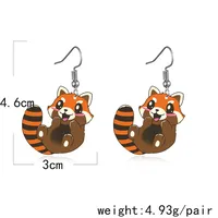 Cartoon Style Cartoon Character No Inlaid Earrings main image 3