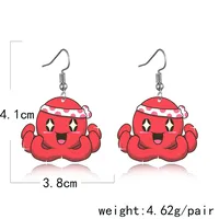 Cartoon Style Cartoon Character No Inlaid Earrings main image 5