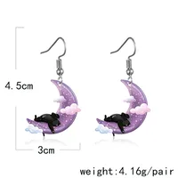 Cartoon Style Cartoon Character No Inlaid Earrings main image 4