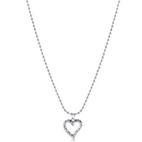 Simple Style Heart Shape Alloy Plating Women's Pendant Necklace main image 5