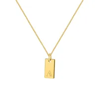 Ig Style Simple Style Letter Alloy Plating Women's Pendant Necklace main image 2