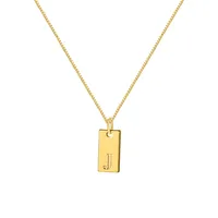 Ig Style Simple Style Letter Alloy Plating Women's Pendant Necklace sku image 16