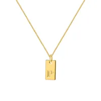 Ig Style Simple Style Letter Alloy Plating Women's Pendant Necklace sku image 5
