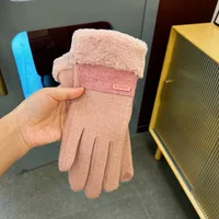 Women's Simple Style Solid Color Velvet Polyester Gloves 1 Pair sku image 46