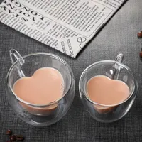 Casual Solid Color Borosilicate Glass Mug 1 Piece main image 1
