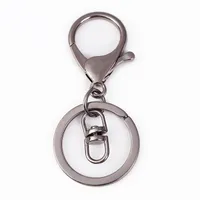 Zinc Alloy Lobster Clasp Keychain Jewelry DIY Handcrafted Accessories sku image 24