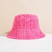 Unisex Casual Solid Color Eaveless Bucket Hat main image 7