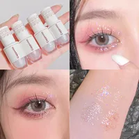 Elegant Solid Color Plastic Eye Shadow sku image 1