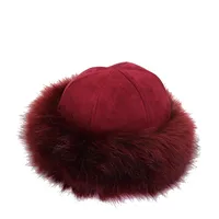 Women's Simple Style Solid Color Eaveless Bucket Hat sku image 6