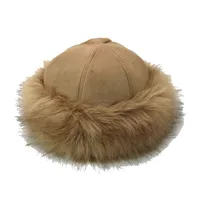 Women's Simple Style Solid Color Eaveless Bucket Hat sku image 3
