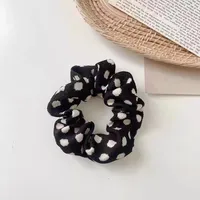 Vintage Style Classic Style Geometric Color Block Cloth Hair Tie sku image 5