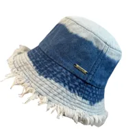 Women's Beach Color Block Big Eaves Bucket Hat main image 3