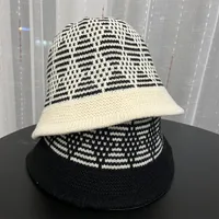 Women's Sweet Color Block Big Eaves Bucket Hat main image 2