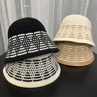 Women's Sweet Color Block Big Eaves Bucket Hat main image 1