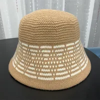 Women's Sweet Color Block Big Eaves Bucket Hat sku image 8