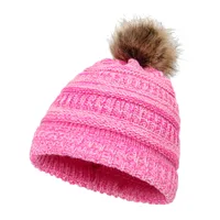 Unisex Simple Style Solid Color Eaveless Wool Cap sku image 2