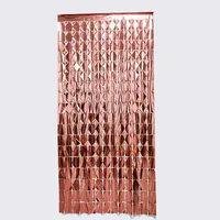 Christmas Simple Style Solid Color Pet Party Festival Door Curtain sku image 3