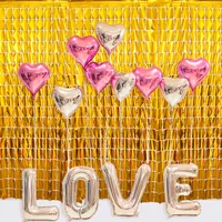 Christmas Simple Style Solid Color Pet Party Festival Door Curtain main image 1