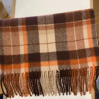 Women's Vintage Style Sweet Simple Style Stripe Plaid Artificial Wool Scarf sku image 9