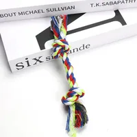 Cute Cotton Rope Colorful Pet Toys sku image 1