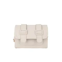 Women's Pu Leather Solid Color Elegant Square Flip Cover Square Bag main image 5