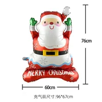 Christmas Christmas Tree Santa Claus Snowman Aluminum Film Party Balloon sku image 51