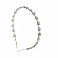 Sweet Flower Alloy Rhinestone Plating Hair Band main image 3