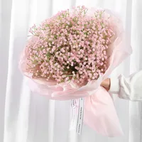 Lady Flower Pvc Pu Leather Silk Flower Imitation Plants Artificial Flowers main image 4