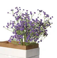 Lady Flower Pvc Pu Leather Silk Flower Imitation Plants Artificial Flowers main image 5