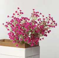 Lady Flower Pvc Pu Leather Silk Flower Imitation Plants Artificial Flowers sku image 2