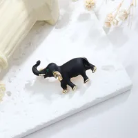 Vintage Style Elephant Alloy Plating Unisex Brooches main image 3
