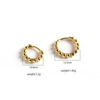 Fashion Geometric Plating No Inlaid Earrings main image 1