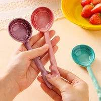 Casual Solid Color Ceramics Spoon 1 Piece main image 4