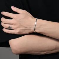 Elegant Luxurious Solid Color Sterling Silver Plating 18k Gold Plated Women's Bracelets main image 2