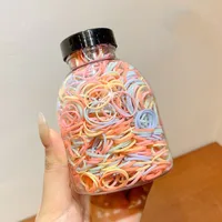 Cute Sweet Solid Color Plastic Rubber Band sku image 2