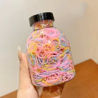 Cute Sweet Solid Color Plastic Rubber Band sku image 4