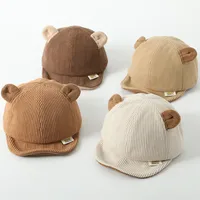 Children Unisex Cute Simple Style Solid Color Embroidery Baseball Cap main image 1