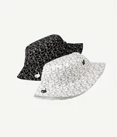 Unisex Cute Simple Style Cat Embroidery Wide Eaves Bucket Hat main image 1