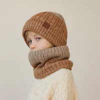 Women's Elegant Basic Solid Color Rib-knit Wool Cap main image 2
